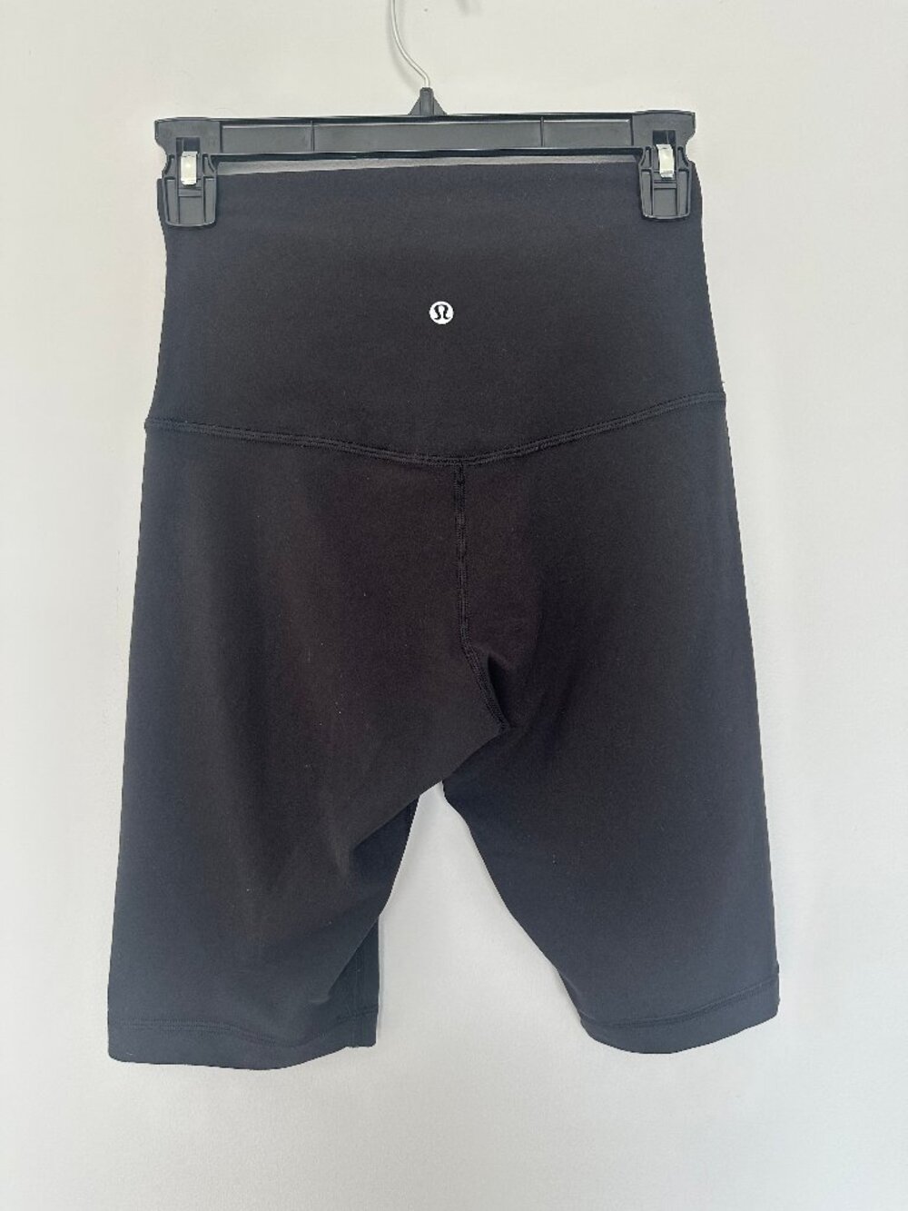 Lululemon High Waisted Black Bike Shorts Size 6 - Picture 2 of 4